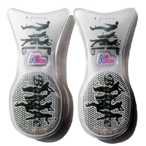 Air Arch Sports Black Shoe Insoles Inserts Unisex Men Women Orthotic Support