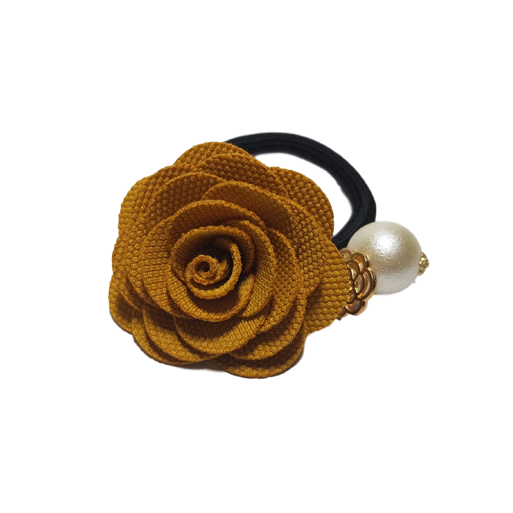 Fleuri Pony_Rose Hair Tie