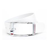 [KRSPORTS] finest cowhide from italy belt (White)