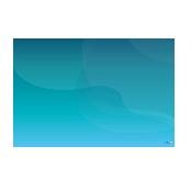 Sticky design black board The ocean