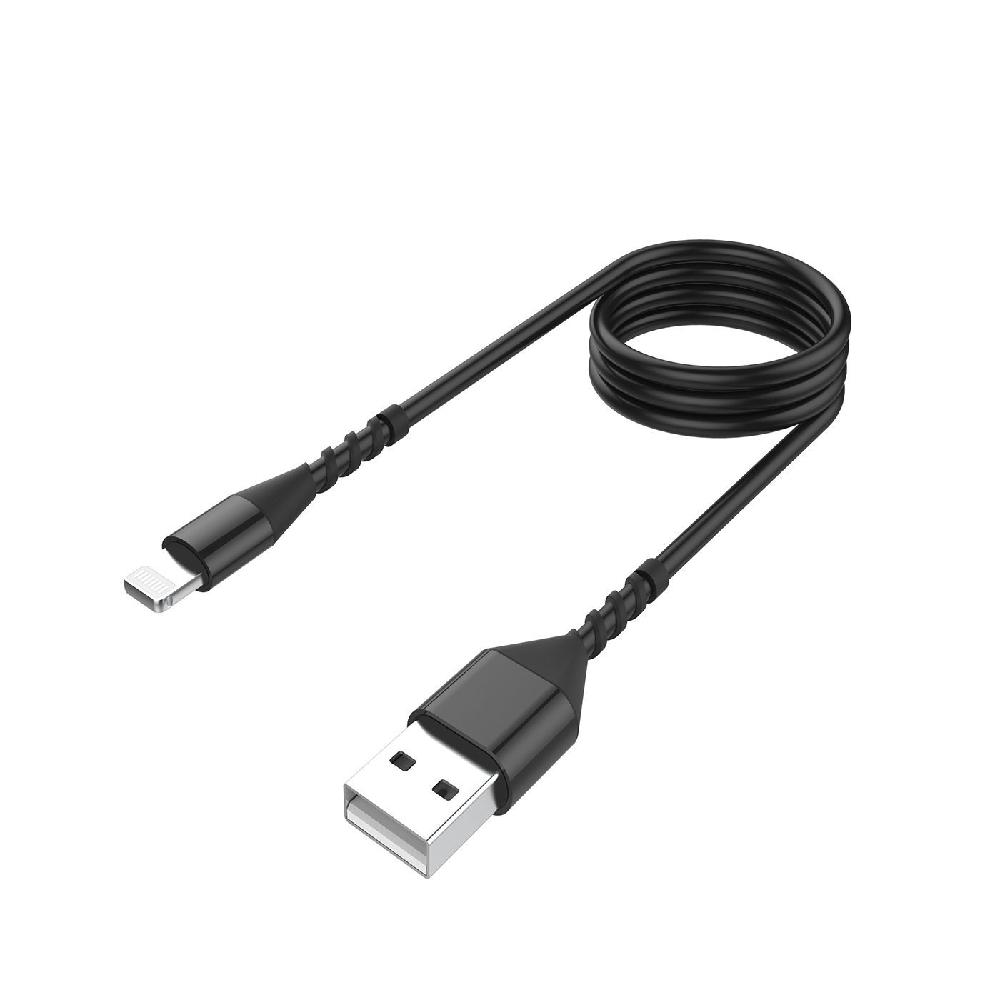 EARMAC Protect Lightning Cable (feat. Screw) for Apple Devices 8pin iPhone Black/Metalgray