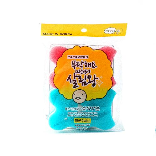 INSAN 3 Fold Filter Sponge Scratch Free Non-Scratch Sponge