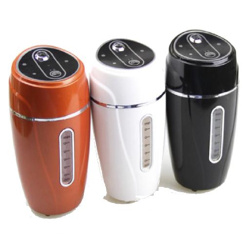 Modern Design Humidifier | Humidifier, tabletop, rechargeable, ultrasonic type, humidifier, super quiet, light bulb color LED light, plastic bottle, car humidifier, cordless, small size, sanitization, air purification,