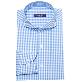 full image gingham check shirts sky blue