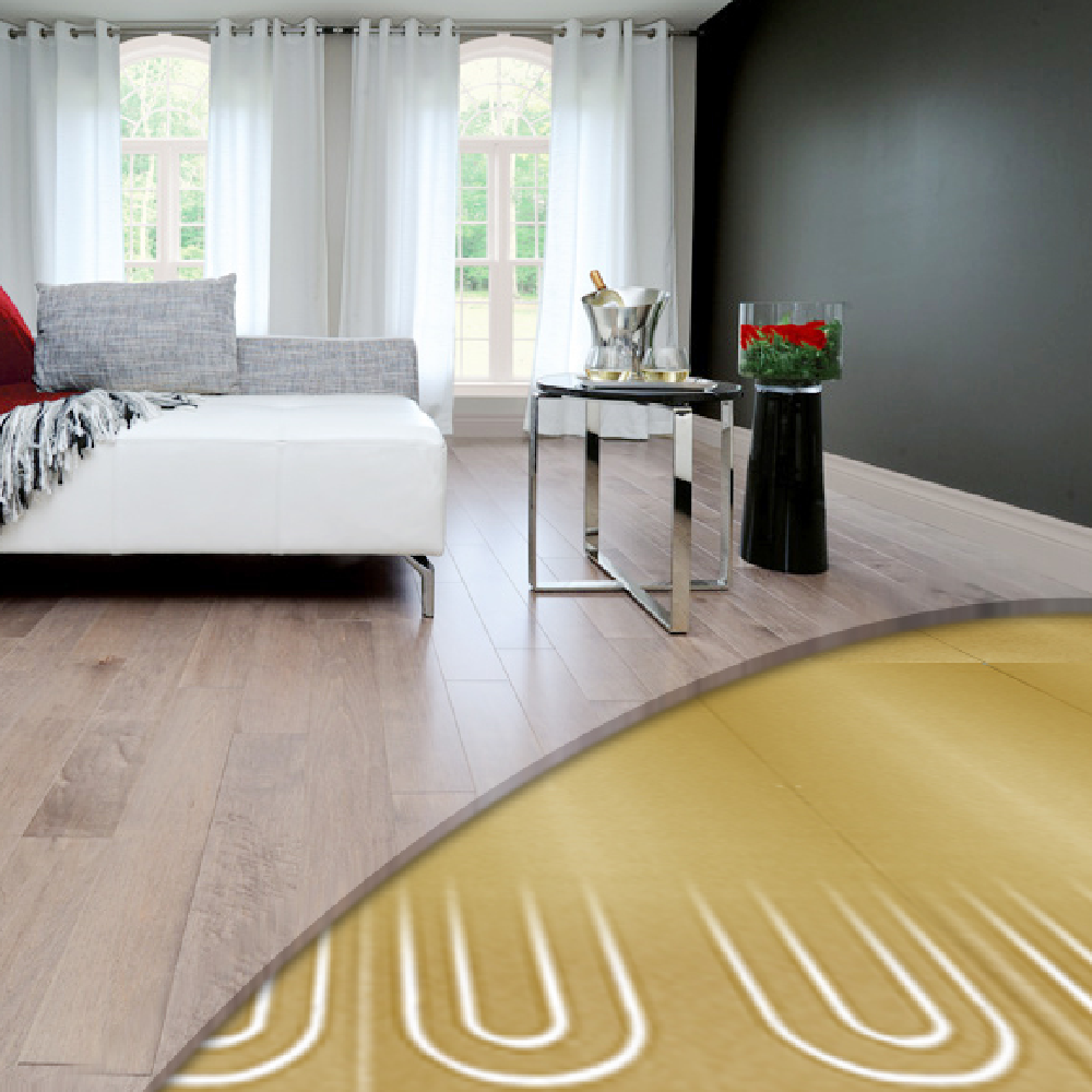 Low carbon hot water panel