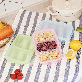 full image RRe plus Pink, Blue, Green, White 3 different food storage containers made in Korea