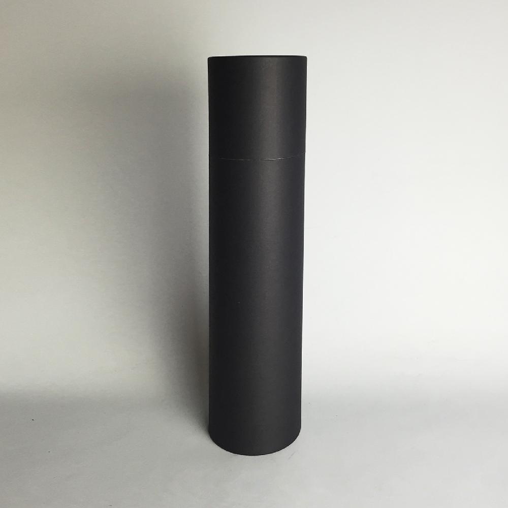 Wine paper tube 750ml(Black)_Coffee Wine Liquor Bottle Packing Cylinder Gift Boxes cardboard boxes
