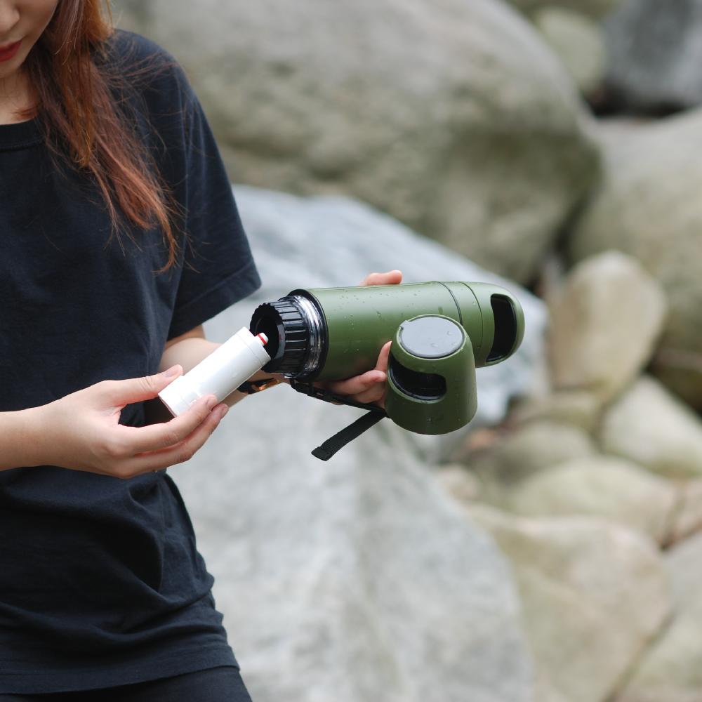 Portable Water Purifier Bottle Filter