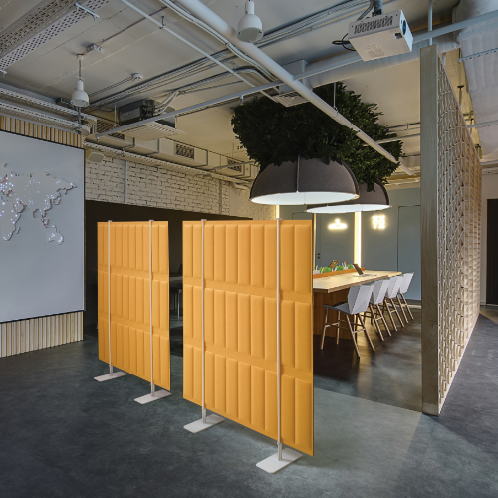 UNIQX Round type sound eating partition SC-1013G