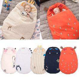 cotton daby baby sleeping bag baby outer blanket mult-color