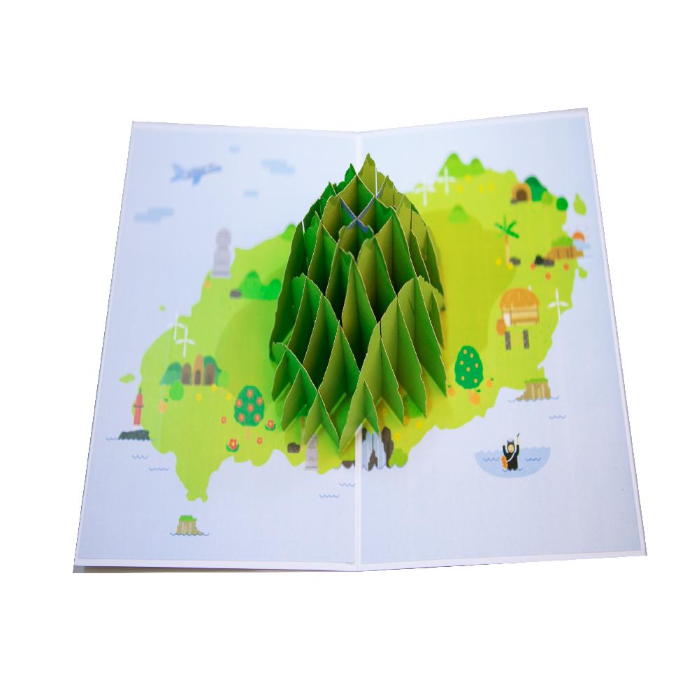 Korean Style PopupCard  Mt. Hanlla