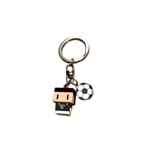 KIKAKUV Custom Sports Keyring(2cm) | key ring, toy, accessory, sports, soccer, baseball