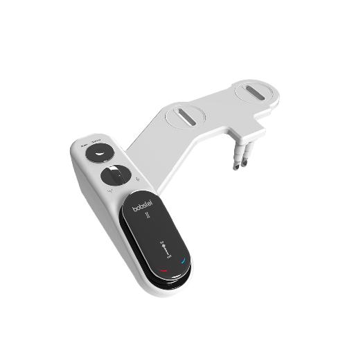 Bobslei Non-Electric Bidet II Chrome Nozzle For Hot & Cold Water Spray Bathroom