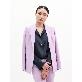 detail image1 SUITHEEL ONE BUTTON SINGLE SUIT - LAVENDER