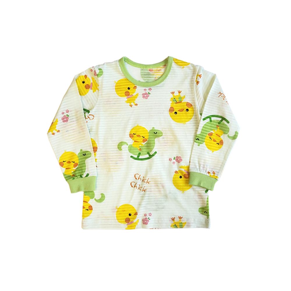 Chick Chick; 21SS kids Organic Long-Sleeves Jacquard