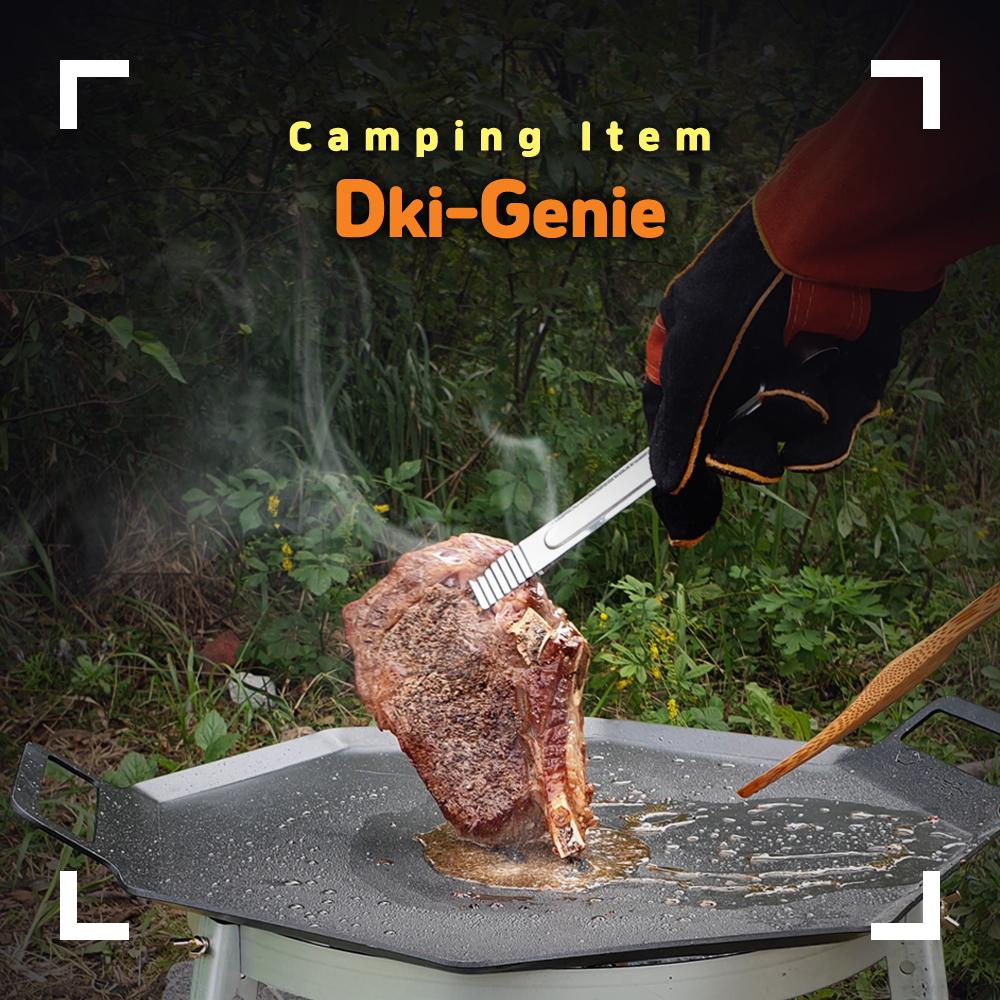 Grill pan GNO 380 for camping, out door activity, cooking, BBQ, meat  and grill dish including pork