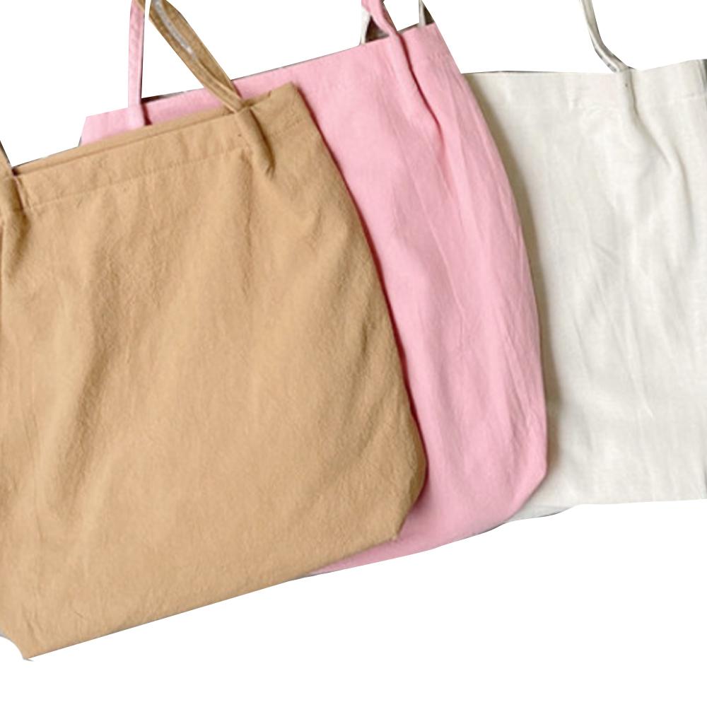 Eco Reusable Cotton Cloth Tote 2021 Grocery Ladies Handbags Women Canvas Shoulder Shopper Bags