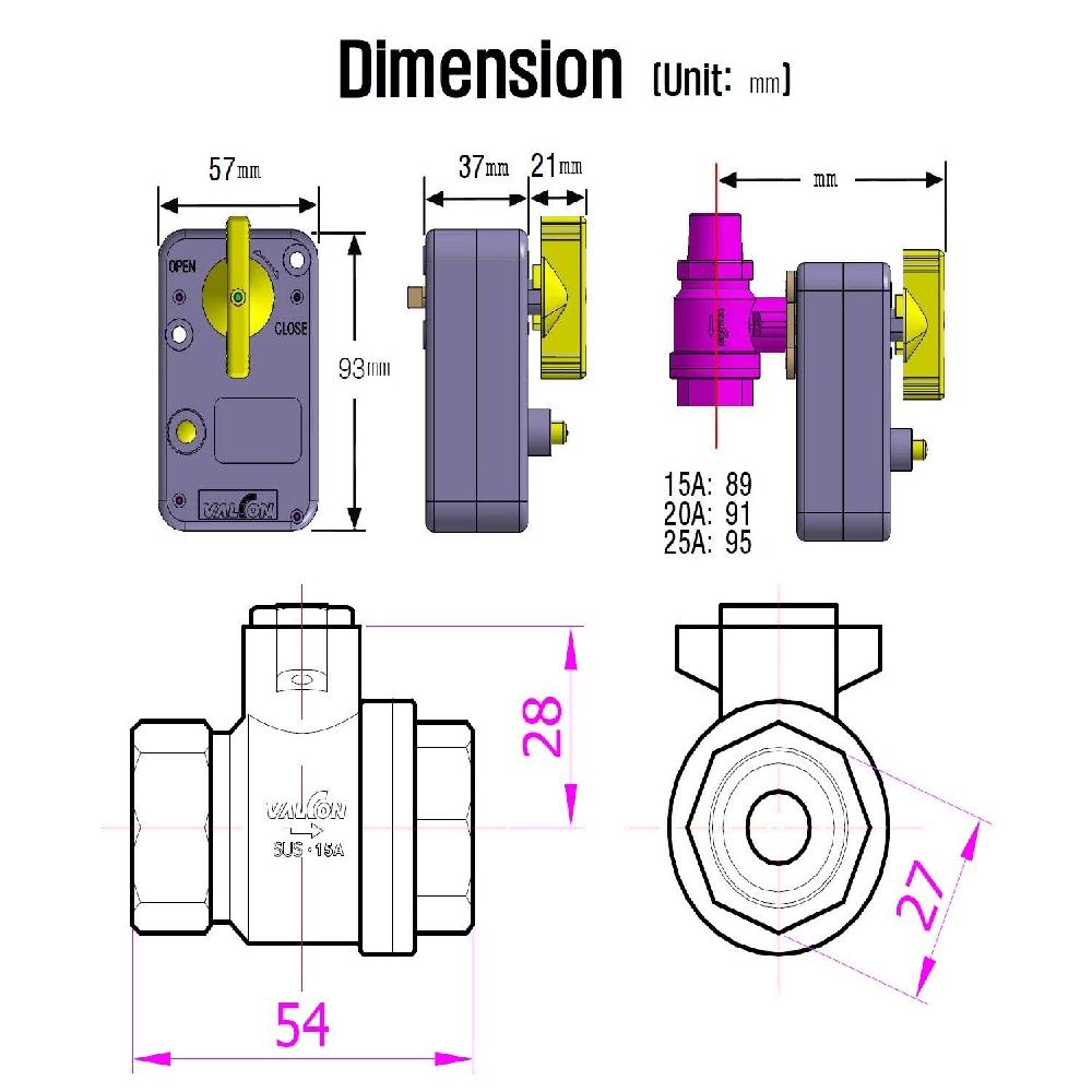 DC 24V Motorized Ball Valve 1/2 Inch Stainless Steel