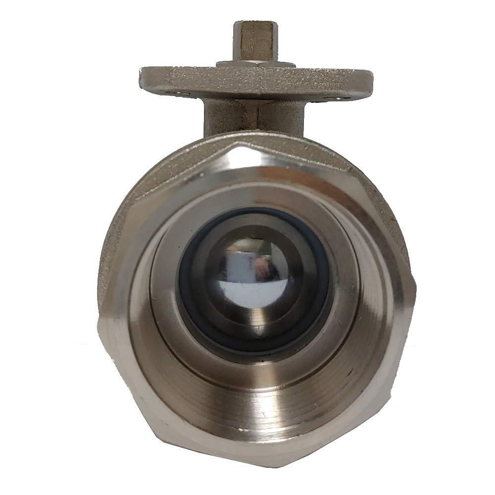 2 Way Ball Valve for Motorized Actuators - 1 1/2" Ball Valve
