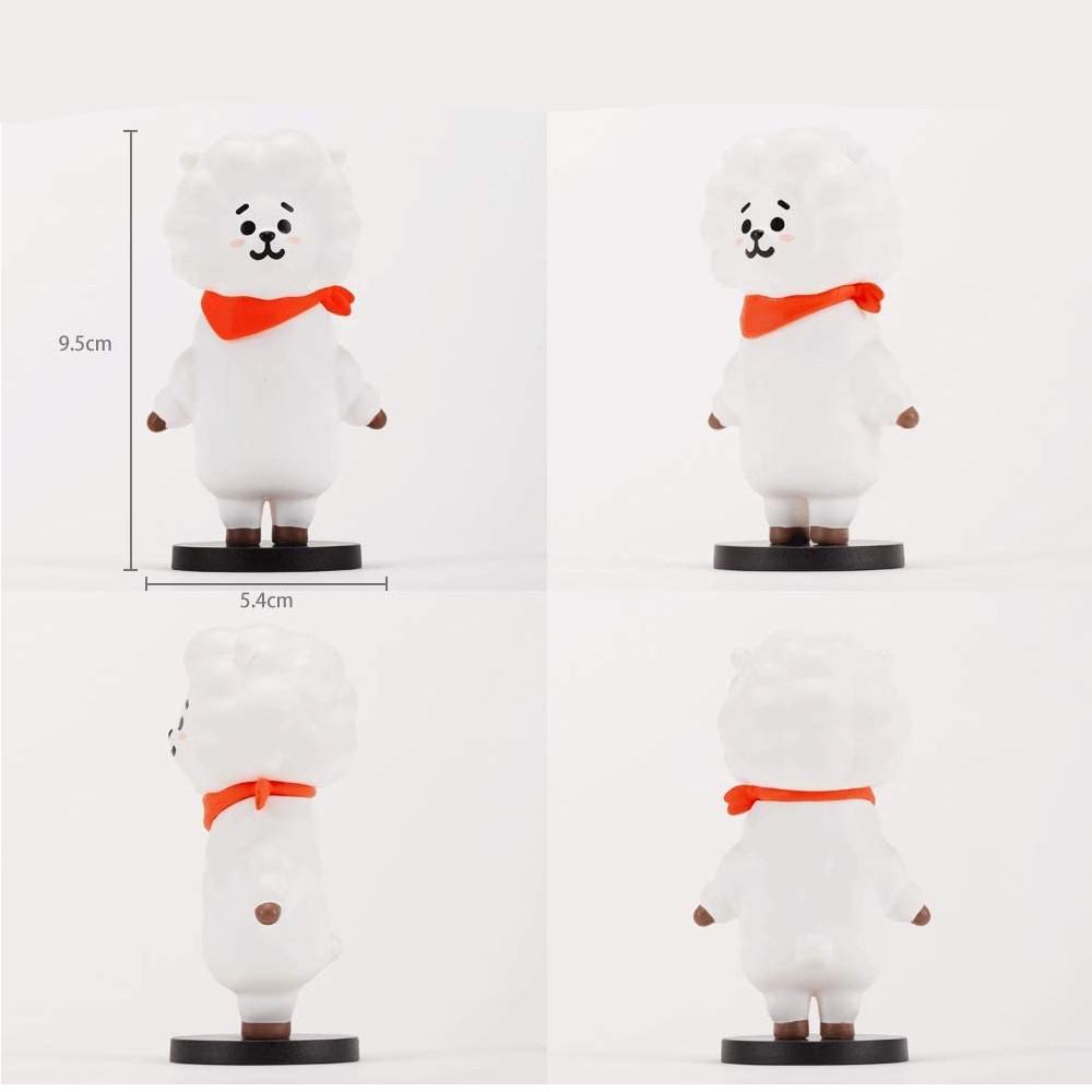 BT21 Official BTS Friends Duo Bluetooth Stereo Speaker & Figure Set (Speaker KOYA + Figure RJ)