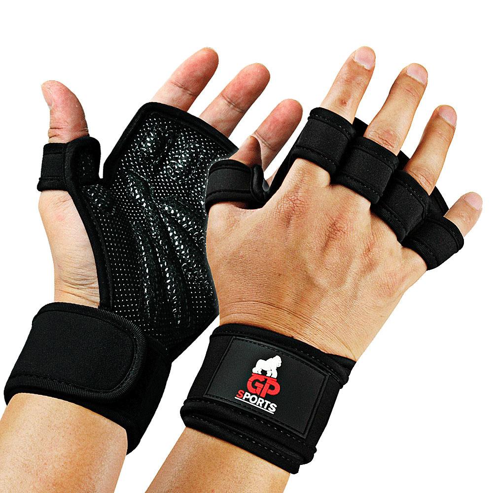 GP SPORTS GP All-In-One Workout Gloves 1 Set (M / L) Ergonomically Design Glove