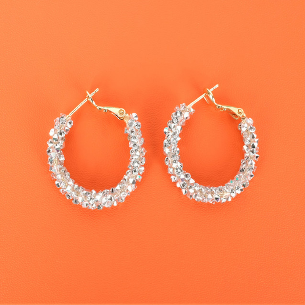 [JUANAYOON] Premium One-touch ring earrings