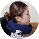 detail image1 Health-U Neck Cushion Memory Foam Neck Pillow for Traveling, Studying, Working