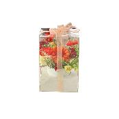 Artificial Poppy Centerpiece  (Coral Sunset)