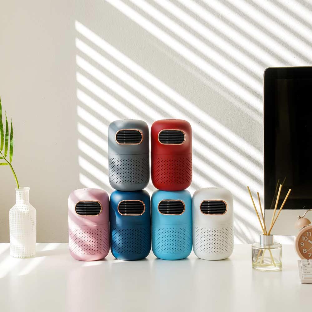 Cheongwoo C&T ROBA Mini Portable Air Purifier / Color : City Red