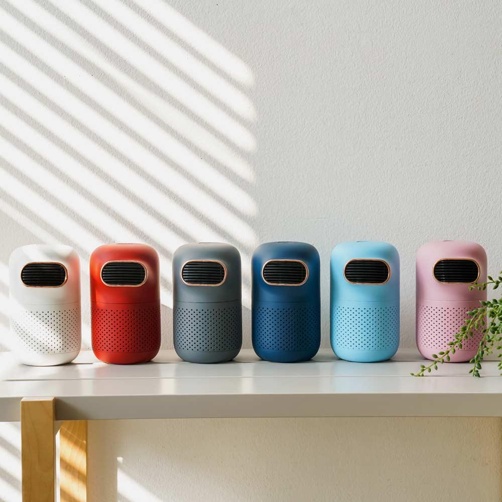 Cheongwoo C&T ROBA Mini Portable Air Purifier / Color : City Red