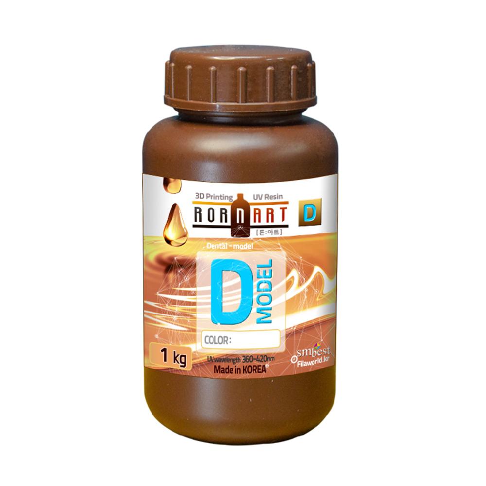Non-toxic Rorn Art D-model Dental series UV Resin for 3D Printer