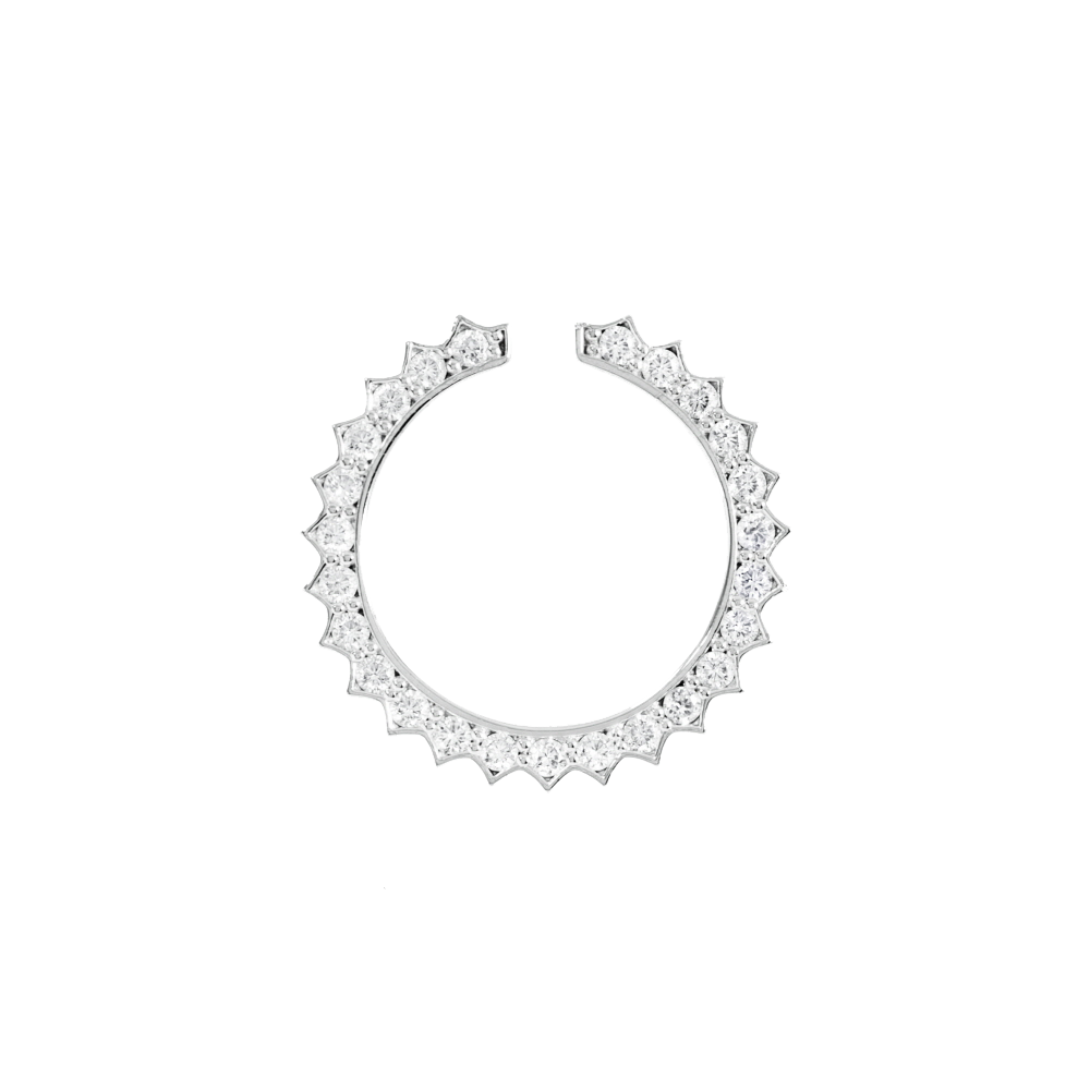 Solar Circle White Ring ( S925 )