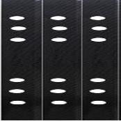 Wooaz Photo Scrap Book Inner Refill Page (30Sheets / 8.26in X 5.70in) - 6 Hole, Self-Adhesive Page,