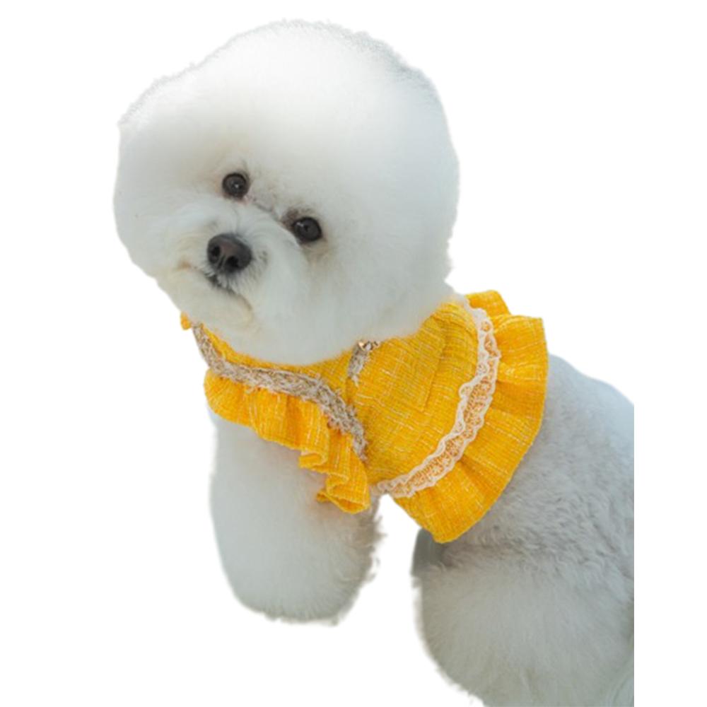 Pet Products Pet Clothes Pets Gold Tweed Harness 2 Colors