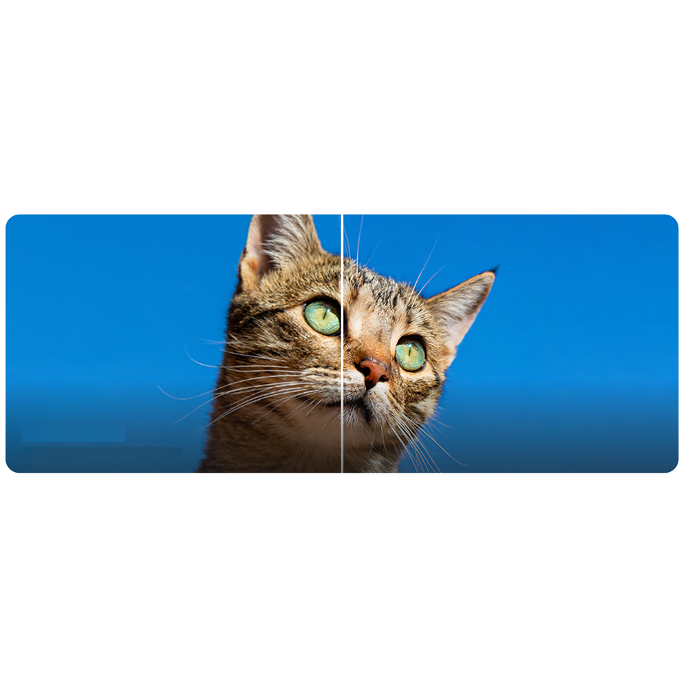 Online video and image enhancer / upscaler for B2B and B2C