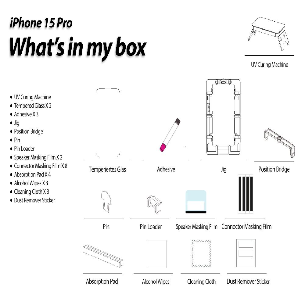 iPhone 15 Promax Dome Glass
