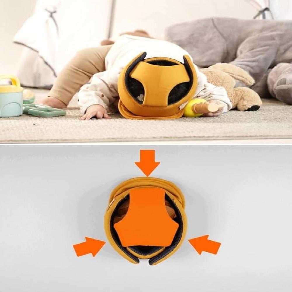 COMMU Baby Helmet for Crawling Walking Baby Head Protector(Midnight Grey) - Toddler, Infant Baby Saf