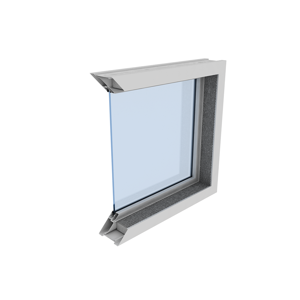 Transparent absorbed soundproof panel