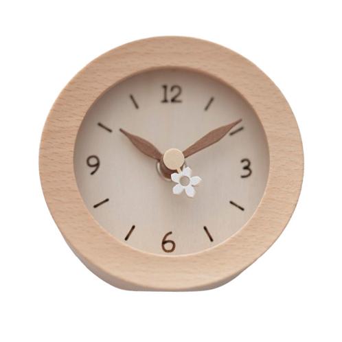 Su flower silent clock