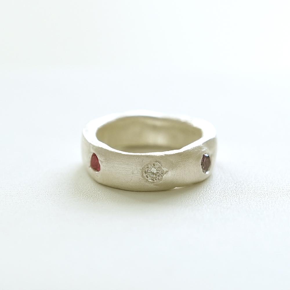 Art Clay Silver Cubic Ring