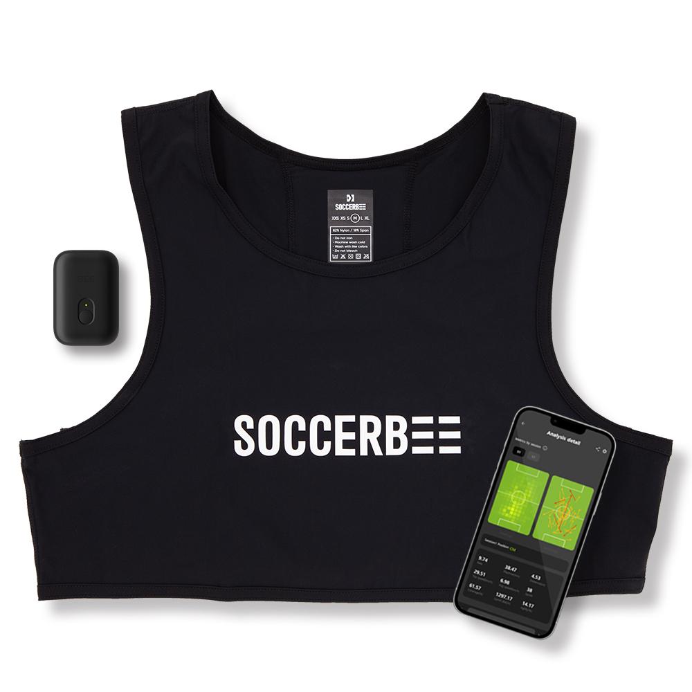 SOCCERBEE PRO 2 SET (GPS tracker + VEST)
