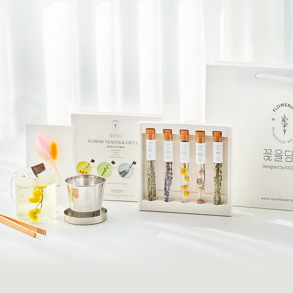 Combination Flower Teastick Gift Set