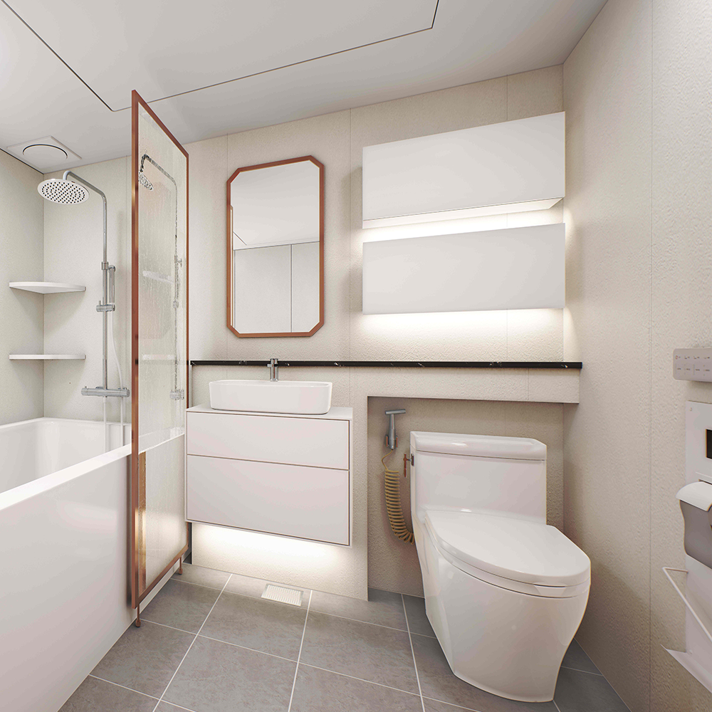 Waterproof eco-friendly wall panel