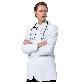 full image Men's-Short-Lab-Coat-LCM-01
