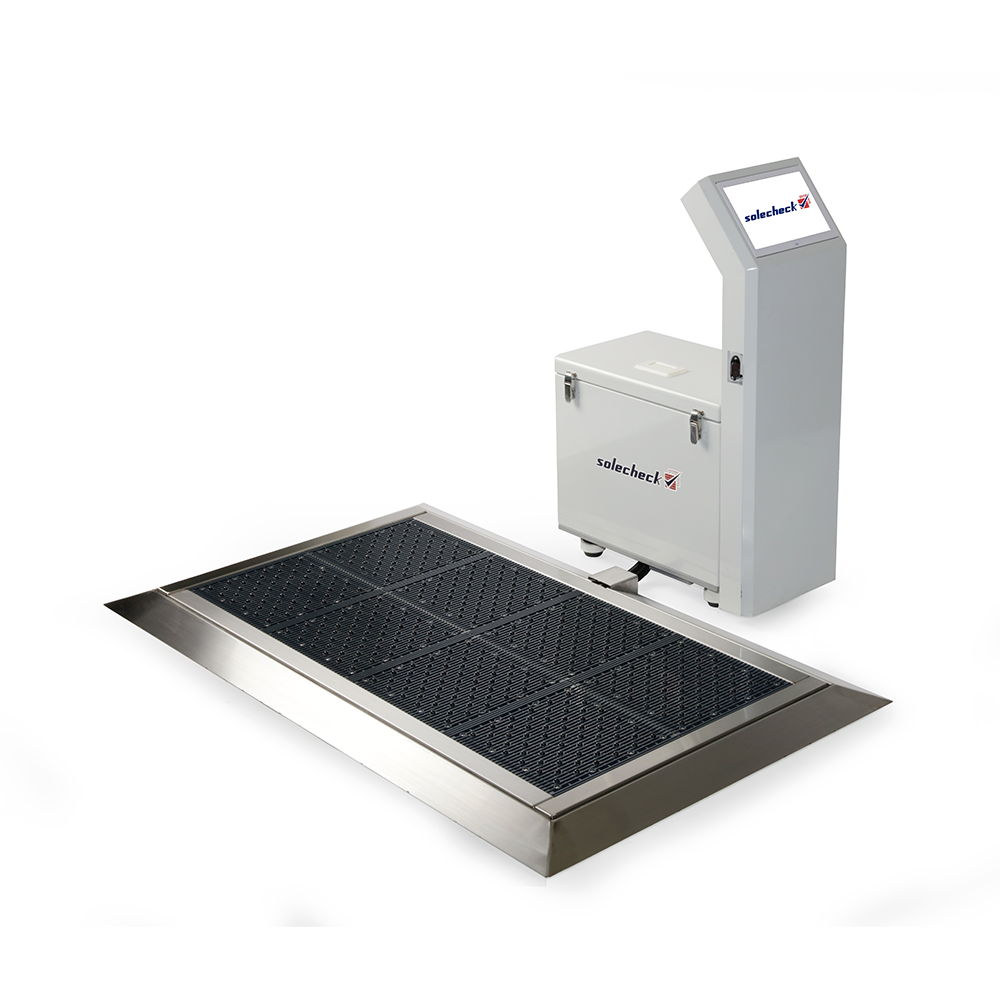 modular fine dust suction mat