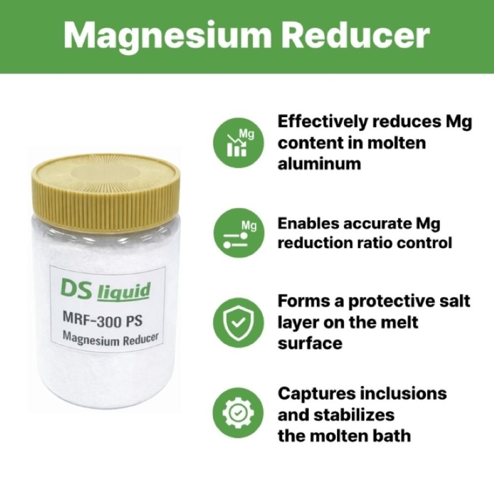 Magnesium Reducing Flux for Melting Recycled/Secondary Aluminum