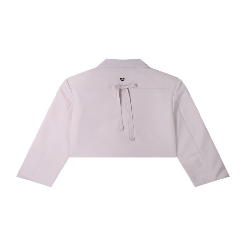 Saint Doll Children's Clothing Back Ribbon Short Jacket